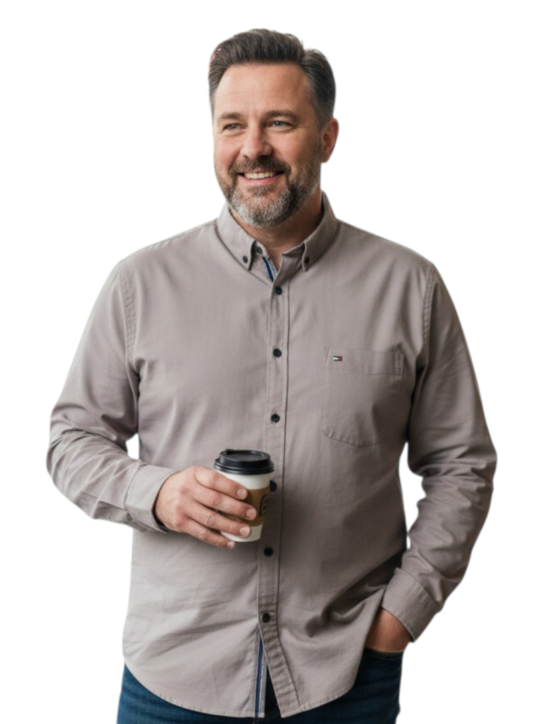 Tommy Hilfiger Men Regular Fit Solid Casual Shirt (100% Cotton, Full Sleeve)