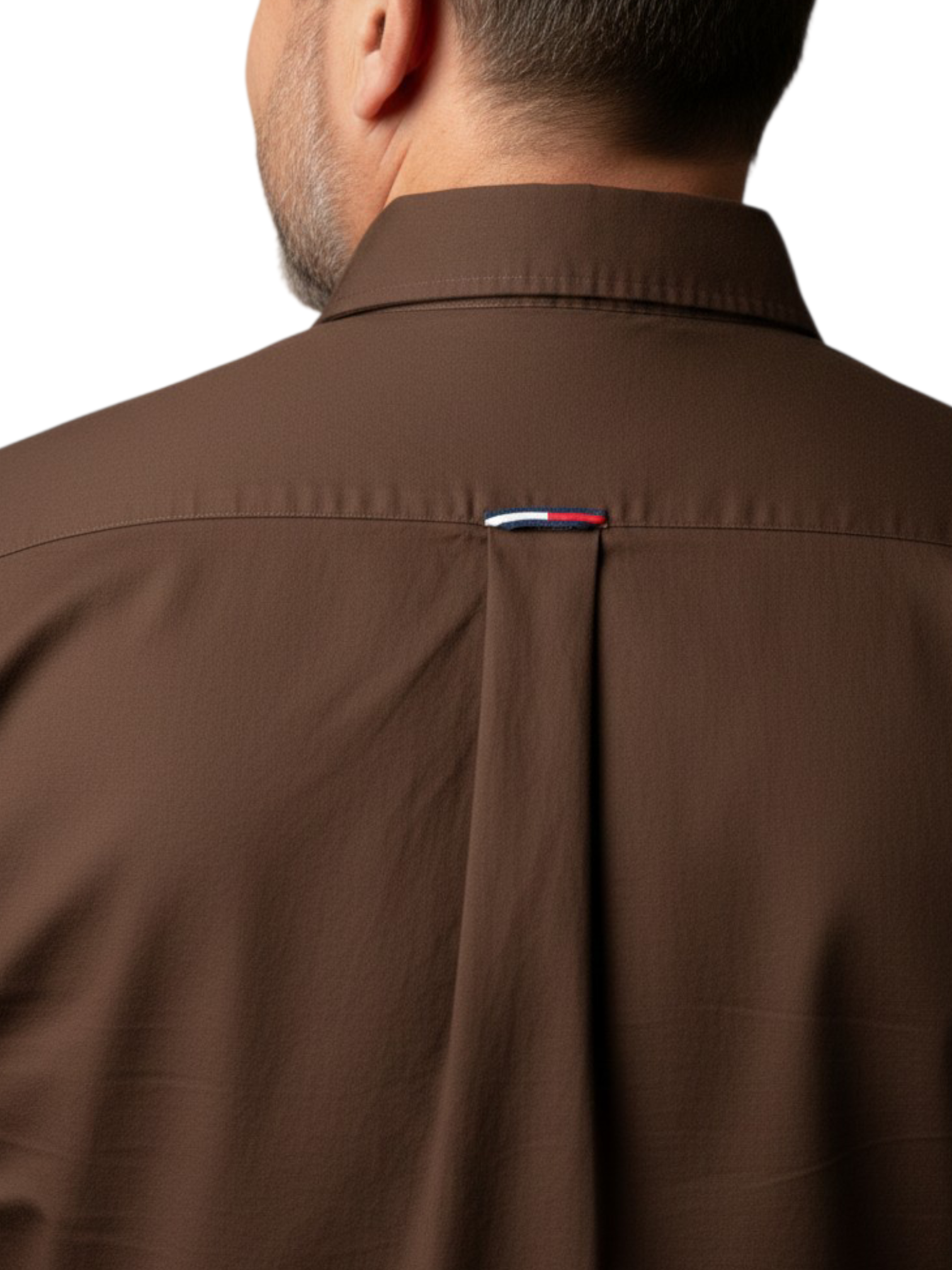 Tommy Hilfiger Men Regular Fit Solid Casual Shirt (100% Cotton, Full Sleeve) - Image 2