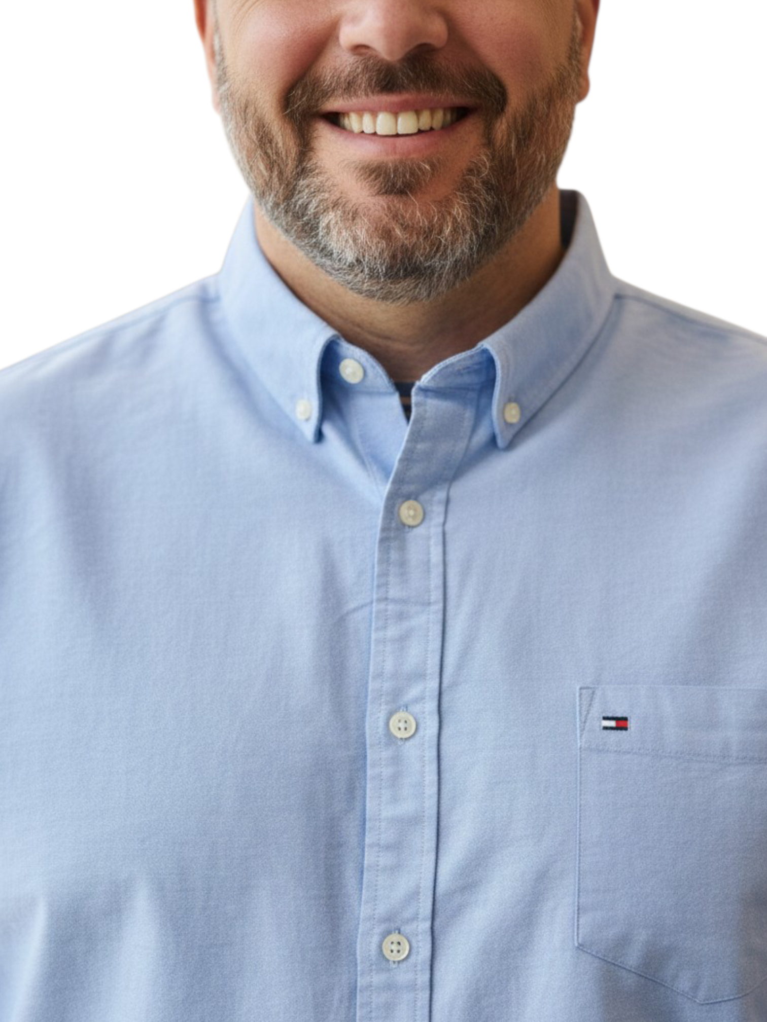 Tommy Hilfiger Men Regular Fit Solid Casual Shirt (100% Cotton, Full Sleeve) - Image 4