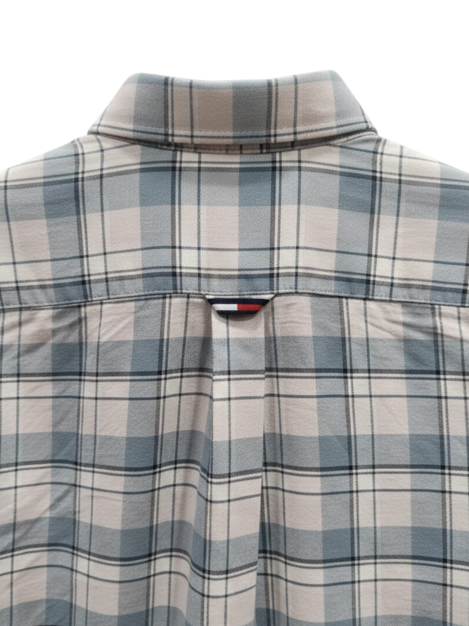 Tommy Hilfiger Men Regular Fit Solid Casual Shirt (100% Cotton, Full Sleeve) - Image 3